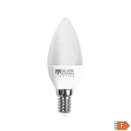 LED крушка за лампа тип свещ Silver Electronics Бяла светлина 6 W 5000 K