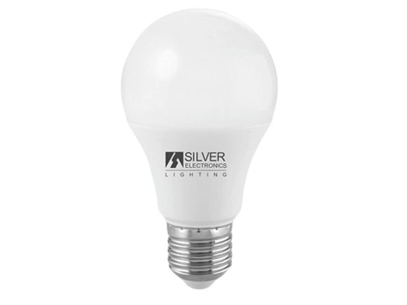 LED крушка Silver Electronics ECO ESTANDAR E27 Бял