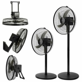Вентилатор с крака JATA JVVP3051 Черен 60 W