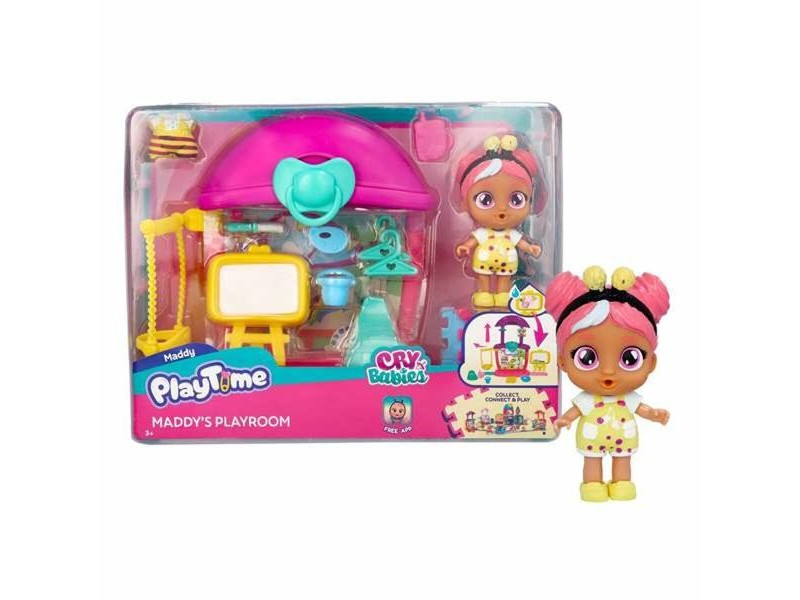 Playset Cry Babies Playtime Day Care 25,70 x 19,10 x 9,50 cm