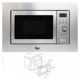 Вградена микровълнова печка с грил Teka MWE204FI 20 L 800W Стомана 800 W 20 L