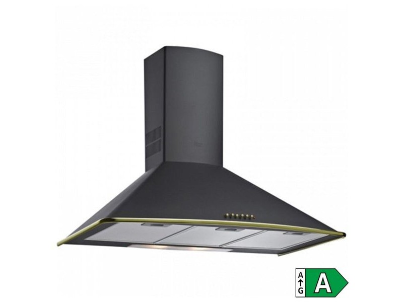 Конвенционален абсорбатор Teka Teka | Campana Decorativa 90 cm 603 m3/h 67 dB 278W Черен