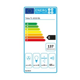Конвенционален абсорбатор Teka TL6310BK 60 cm 332 m3/h 65 dB 231W