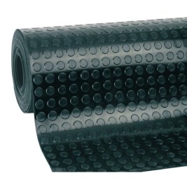 Килим Productos Gol Черен Естествен каучук Кръгове 1 x 10 m