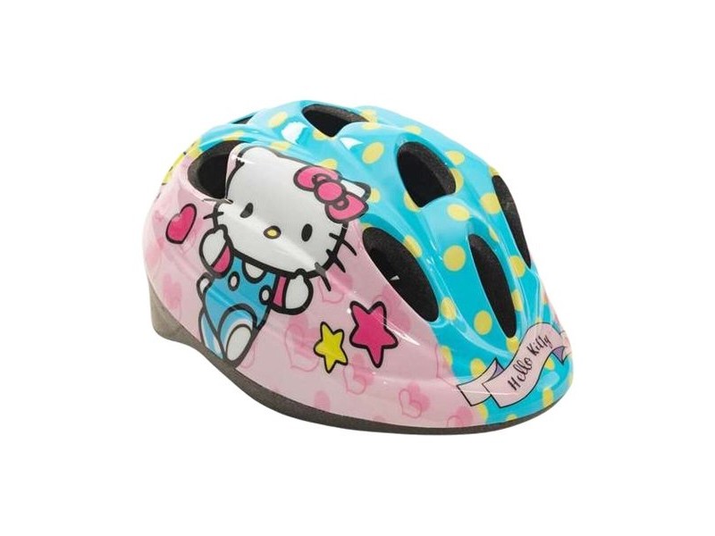 Детска Каска за Велосипед Hello Kitty