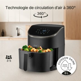 въздушен фритюрник UFESA SPARROW Черен 6 L