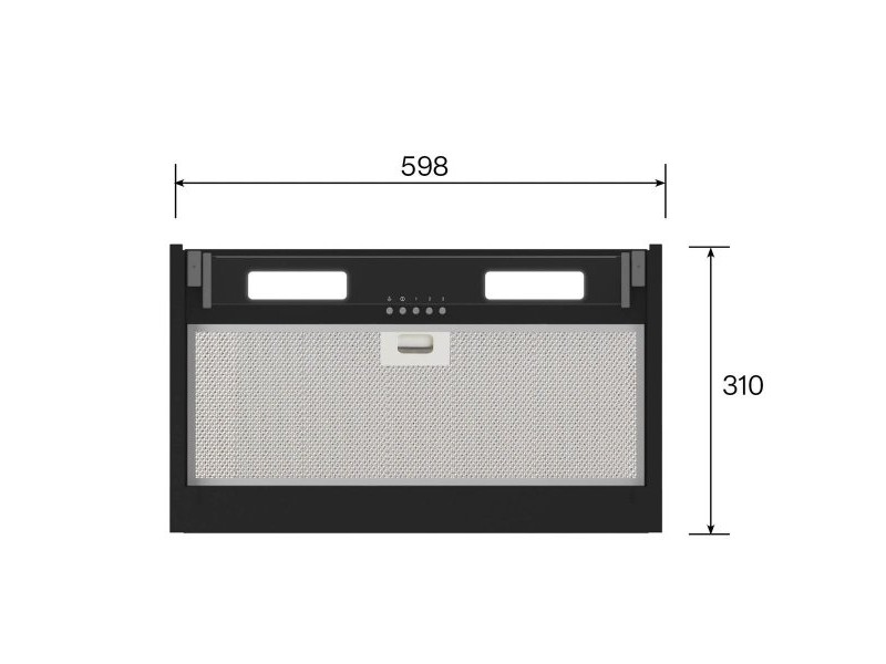 Кухненски аспиратор Teka ARMONIA60BK