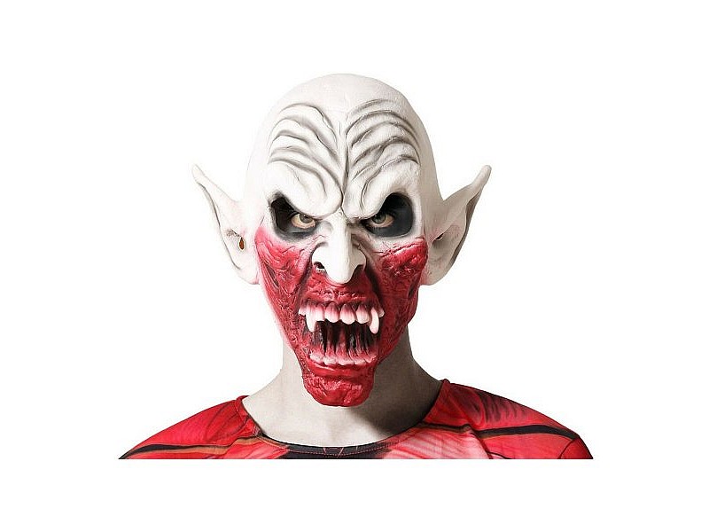 Маска Halloween Бял Чудовище