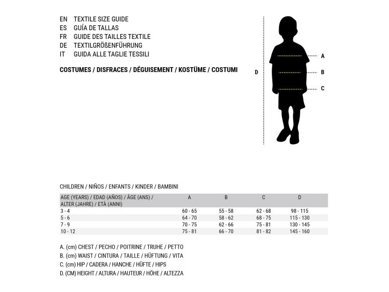 Маскировъчен костюм за деца Окървавен Арлекино 3-4 години