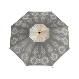 Плажен чадър Сив Ø 180 cm SPF50+ Boho