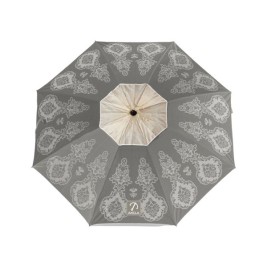 Плажен чадър Сив Ø 180 cm SPF50+ Boho