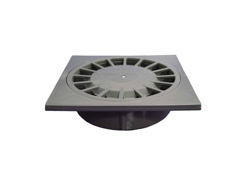 Отводнител Tecnoagua T-88 PVC 15 x 15 x 5,65 cm Ø 7,5 - 5 cm Вертикално