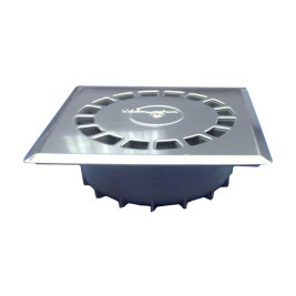 Отводнител Tecnoagua T-88 I PVC Неръждаема стомана 21,6 x 21,6 x 7 cm Ø 11 - 9 cm Вертикално