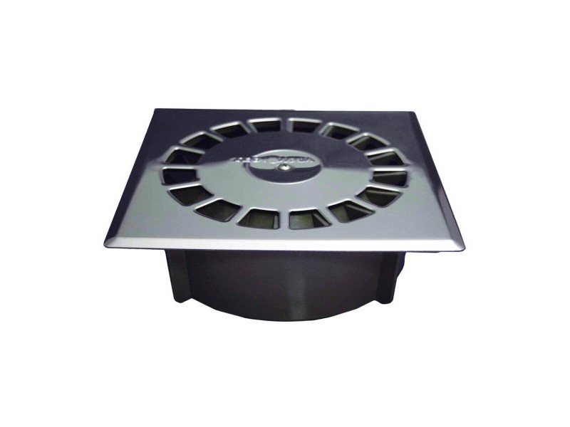 Отводнител Tecnoagua T-88 I PVC Неръждаема стомана 16,5 x 16,5 x 5,7 cm Ø 7,5 - 5 cm Вертикално