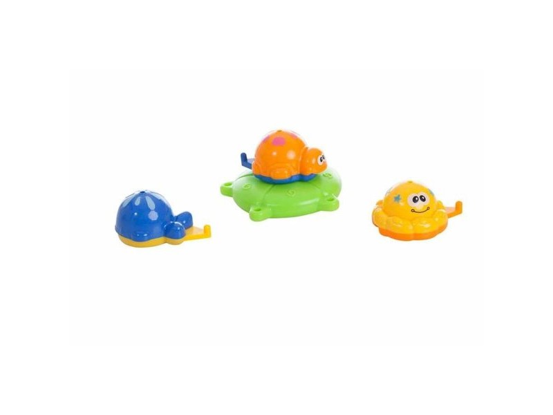 Комплект Играчки за Баня 3 Части 13 x 13 x 4 cm Комплект Играчки за Баня 3 Части 13 x 13 x 4 cm