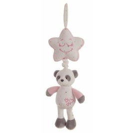 Музикална Дрънкалка Baby Panda 35 cm Звезда Розов