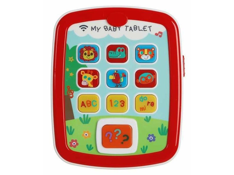 Интерактивна Играчка за Бебе My Baby Tablet 18 x 14 x 3 cm Интерактивна Играчка за Бебе My Baby Tablet 18 x 14 x 3 cm