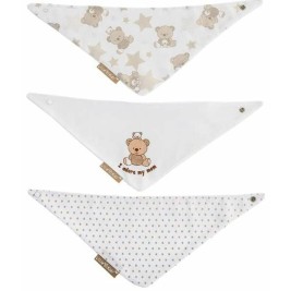 Комплект Нагръдници Bear 42 x 16 cm 3 Части