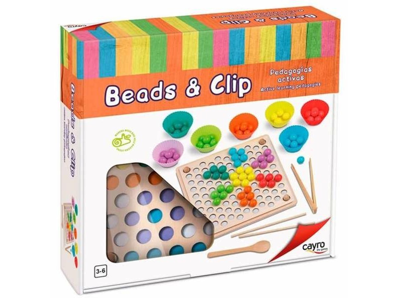 Образователна Игра Cayro Bead & Clip