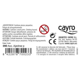 Шахматни Пулове Cayro 150.9 Пластмаса