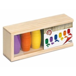 Чаши с Пулове за Не се Сърди Човече Cayro Дървен 6 броя