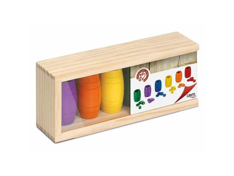 Чаши с Пулове за Не се Сърди Човече Cayro Дървен 6 броя