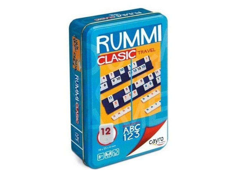 Настолна игра Rummi Classic Travel Cayro 150-755 11,5 x 19,5 cm