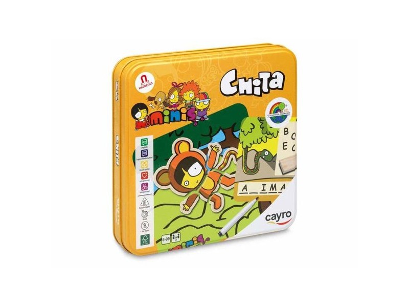 Игра Възпитание на Деца Cayro Chita 19 x 19 x 3,5 cm 8 Части Игра Възпитание на Деца Cayro Chita 19 x 19 x 3,5 cm 8 Части