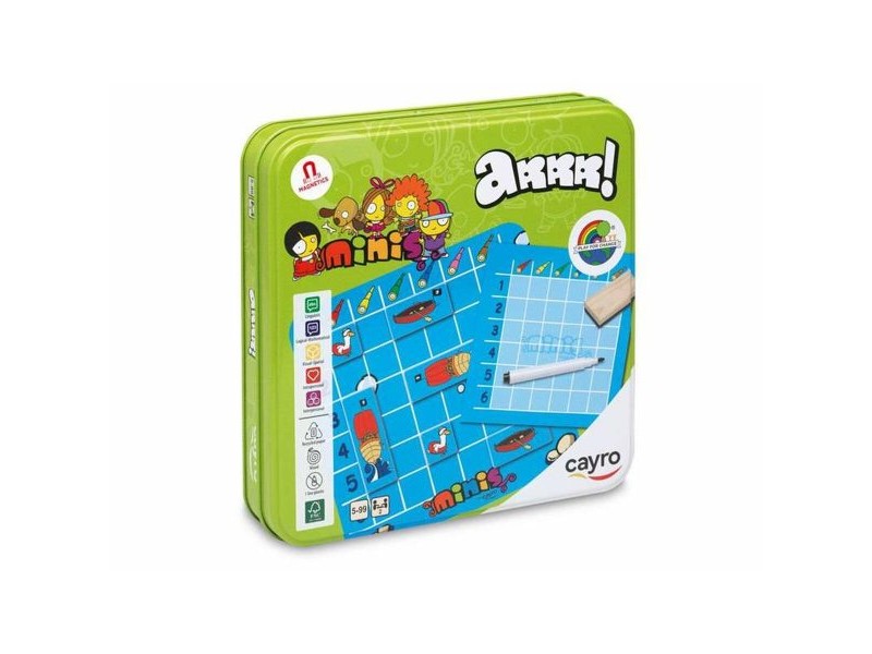 Игра Възпитание на Деца Cayro Arrr! 19 x 19 x 3,5 cm 8 Части Игра Възпитание на Деца Cayro Arrr! 19 x 19 x 3,5 cm 8 Части