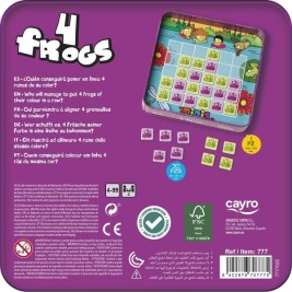 Игра Възпитание на Деца Cayro Frogs 19 x 19 x 3,5 cm 8 Части