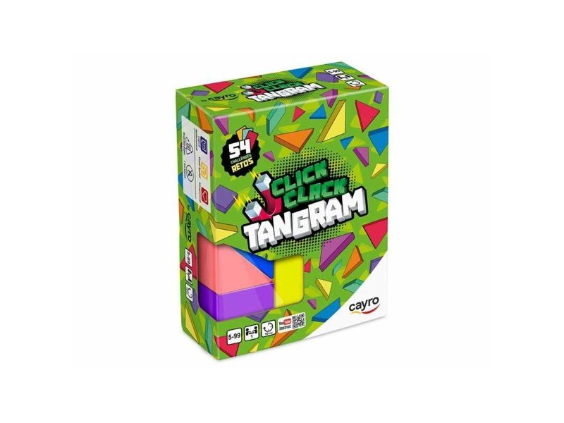 Игра за Умения Cayro Click Clack Tangram