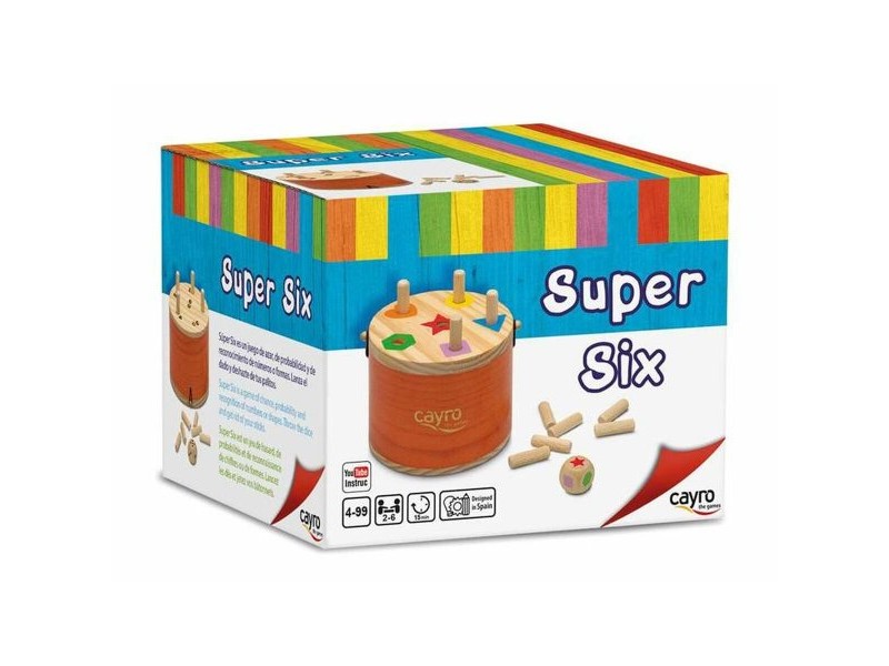 Образователна Игра Cayro Super Six