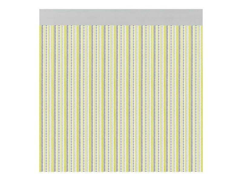 Завеса Acudam Brescia Врати Жълт Навън PVC Алуминий 90 x 210 cm