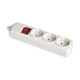 Табло с 3 гнезда с бутон за включване Solera 8003il 3500 W 16 A