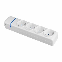 Табло с 4 гнезда с бутон за включване Solera 8004p 250 V 16 A
