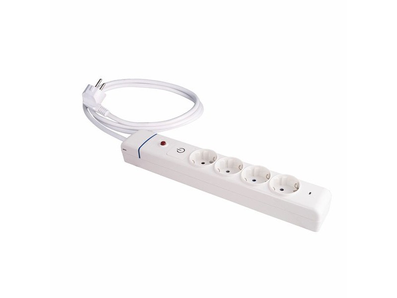 Табло с 4 гнезда с бутон за включване Solera 41ilso 250 V 16 A (1,5 m)