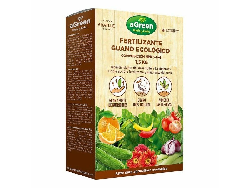 Растителен тор aGreen 1,5 Kg Екологичен