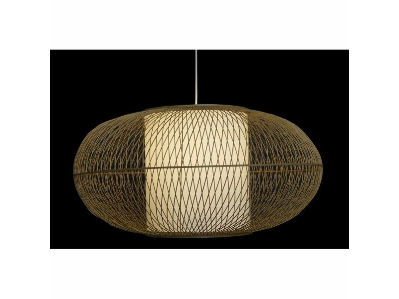 Полилей DKD Home Decor Бял Естествен Бамбук 40 W 83 x 83 x 40 cm Полилей DKD Home Decor Бял Естествен Бамбук 40 W 83 x 83 x 40 cm