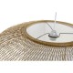 Полилей DKD Home Decor Бял Естествен Бамбук 40 W 83 x 83 x 40 cm