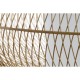 Полилей DKD Home Decor Бял Естествен Бамбук 40 W 83 x 83 x 40 cm