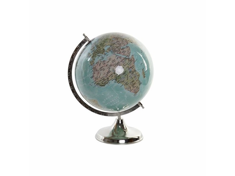 Глобус DKD Home Decor Син хартия Желязо Пластмаса 33 x 30 x 41 cm