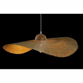 Полилей DKD Home Decor 70 x 70 x 10 cm Естествен 220 V 40 W Шапка за Слънце