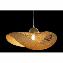 Полилей DKD Home Decor Кафяв Бамбук 40 W Шапка за Слънце 220 V 70 x 34 x 20 cm