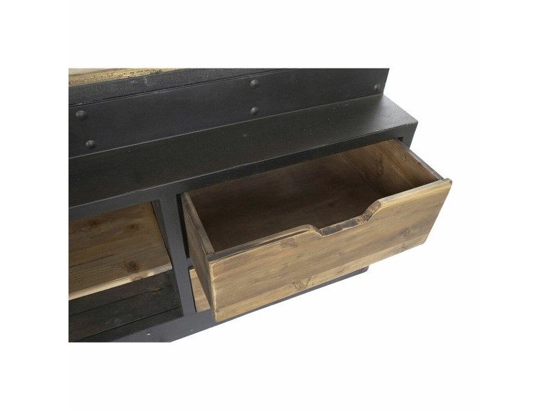 Книжарница DKD Home Decor Метал Алуминий Бор (160 x 45 x 243 cm)