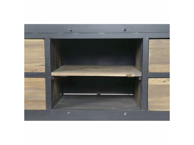 Книжарница DKD Home Decor Метал Алуминий Бор (160 x 45 x 243 cm)