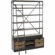 Книжарница DKD Home Decor Метал Алуминий Бор (160 x 45 x 243 cm)