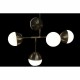 Полилей DKD Home Decor Метал Кристал Златен (74 x 52 x 168 cm)