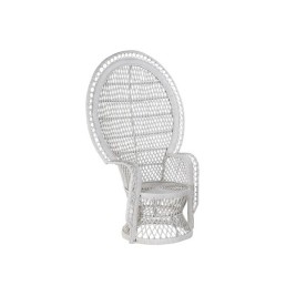 Градинско кресло DKD Home Decor Бял 102 x 66 x 146 cm 97 x 66 x 144 cm