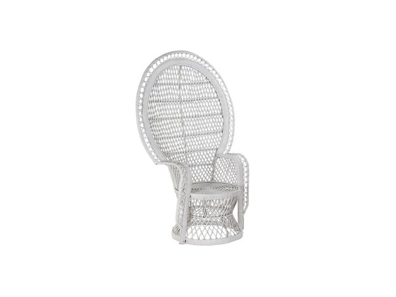 Градинско кресло DKD Home Decor Бял 102 x 66 x 146 cm 97 x 66 x 144 cm