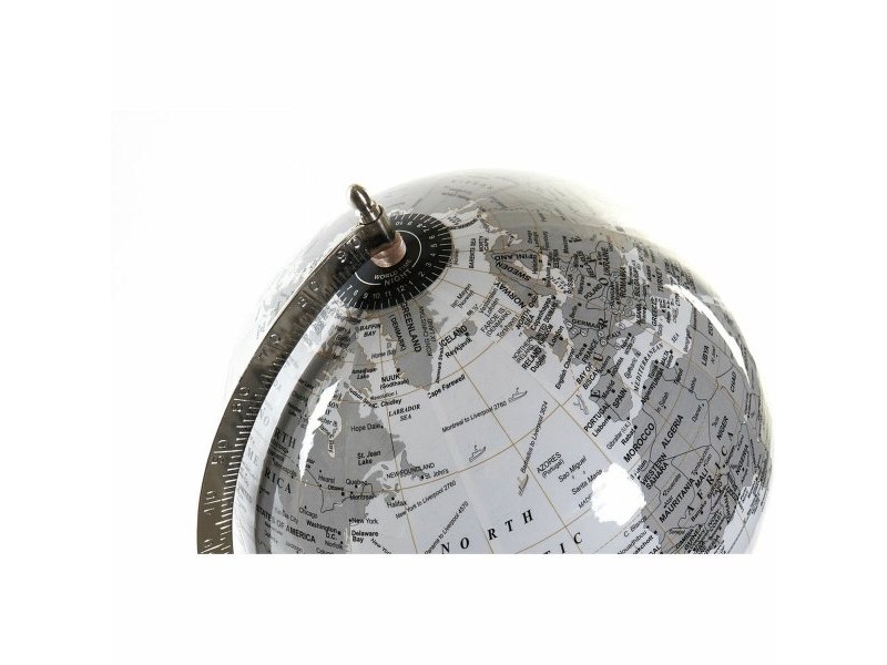 Глобус DKD Home Decor Бял Метал Пластмаса 27 x 25 x 61 cm